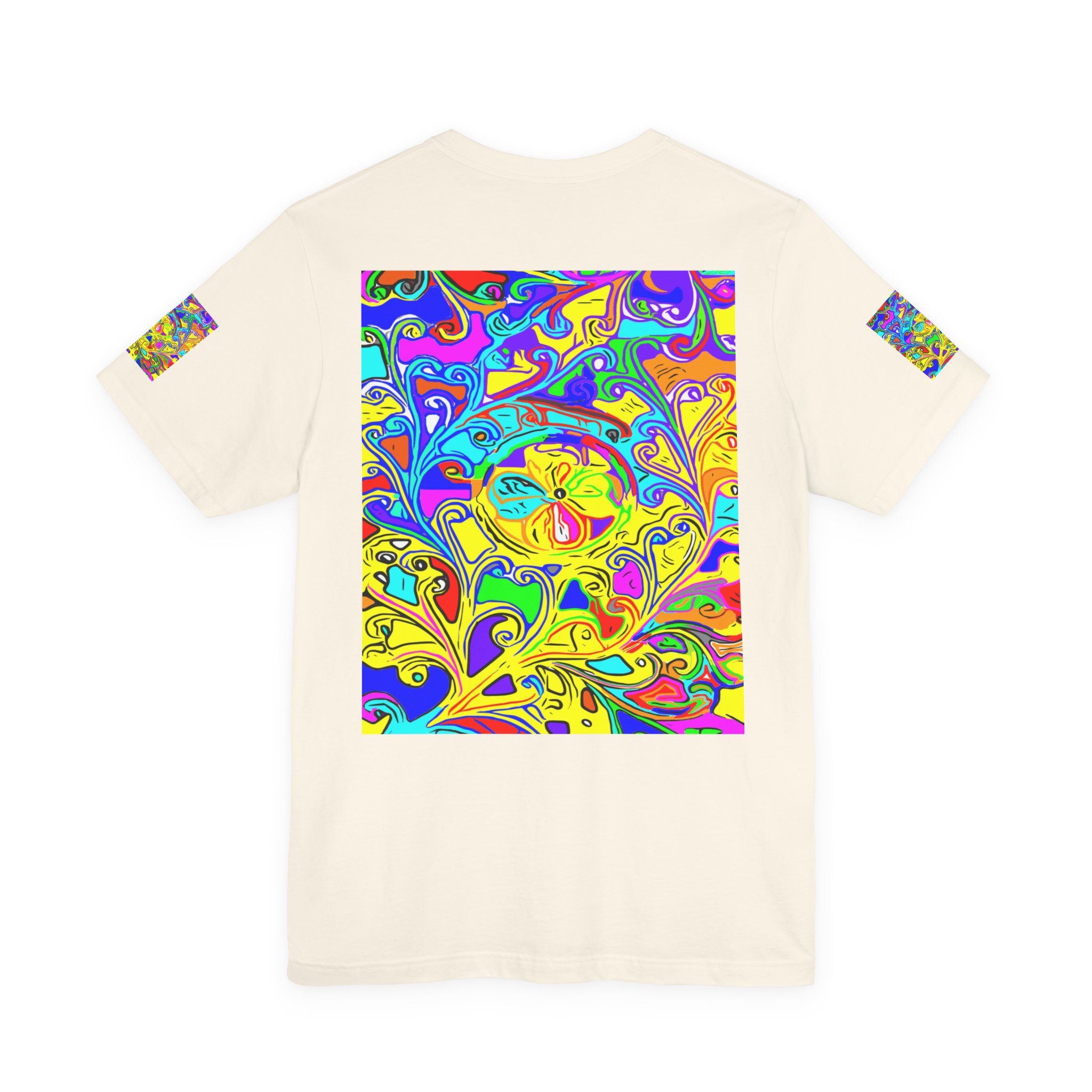Psychedelic Swirl T-Shirt — Vibrant Retro Abstract Art Tee - Image 10