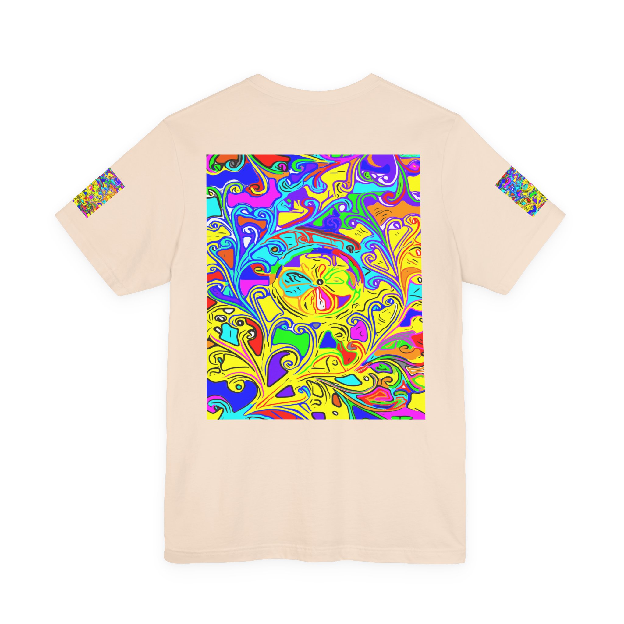 Psychedelic Swirl T-Shirt — Vibrant Retro Abstract Art Tee - Image 14