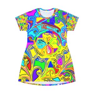 T-Shirt Dress (AOP)