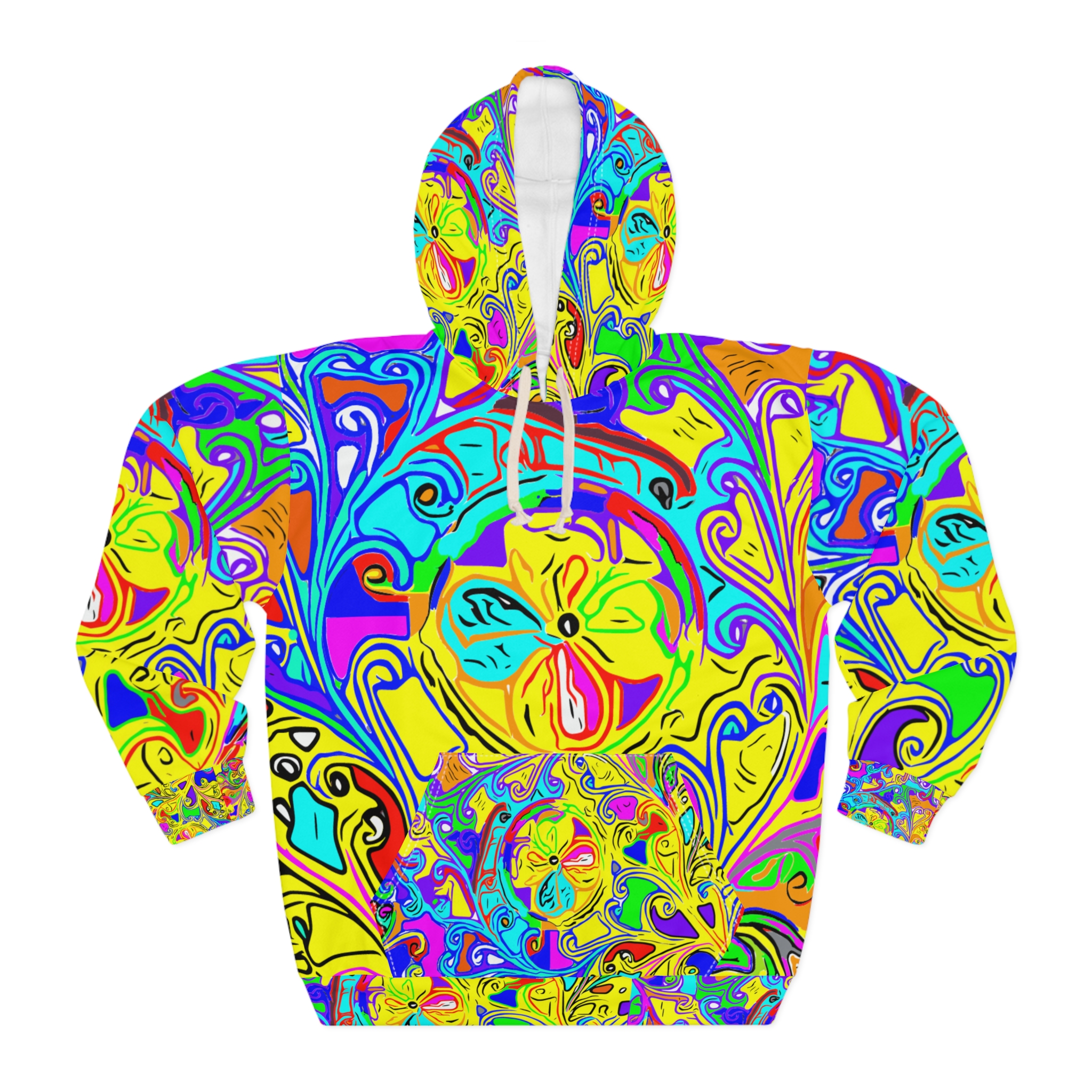 Unisex Pullover Hoodie (AOP)
