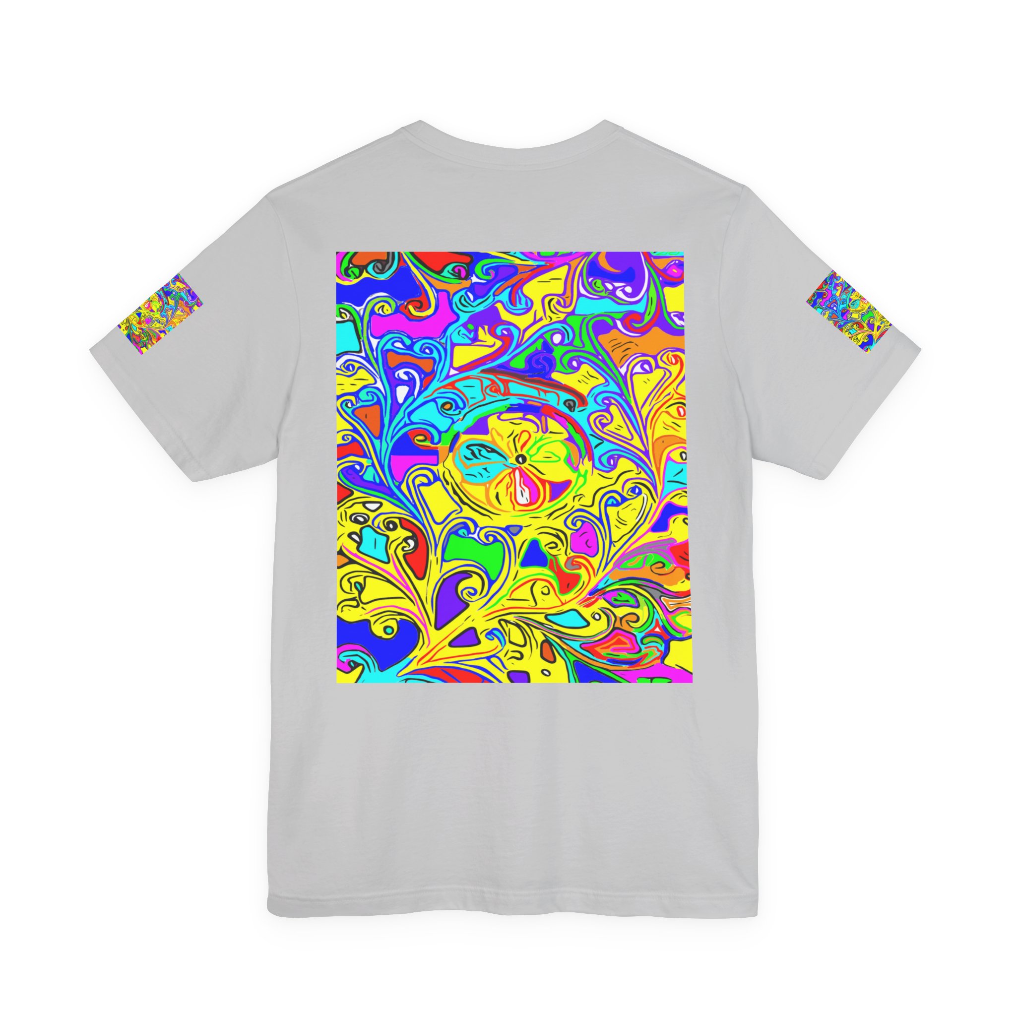 Psychedelic Swirl T-Shirt — Vibrant Retro Abstract Art Tee - Image 6