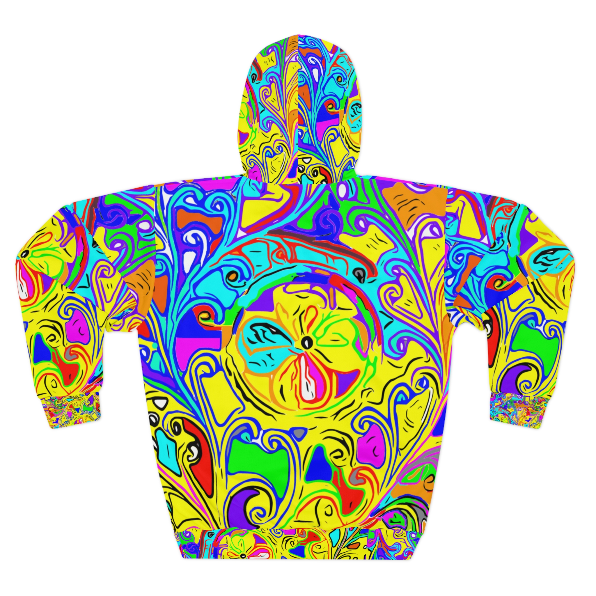 Unisex Pullover Hoodie (AOP) - Image 2