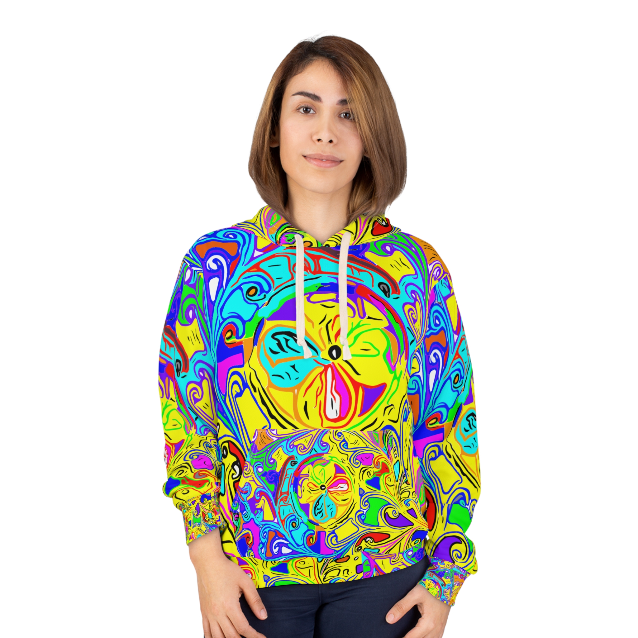 Unisex Pullover Hoodie (AOP) - Image 3