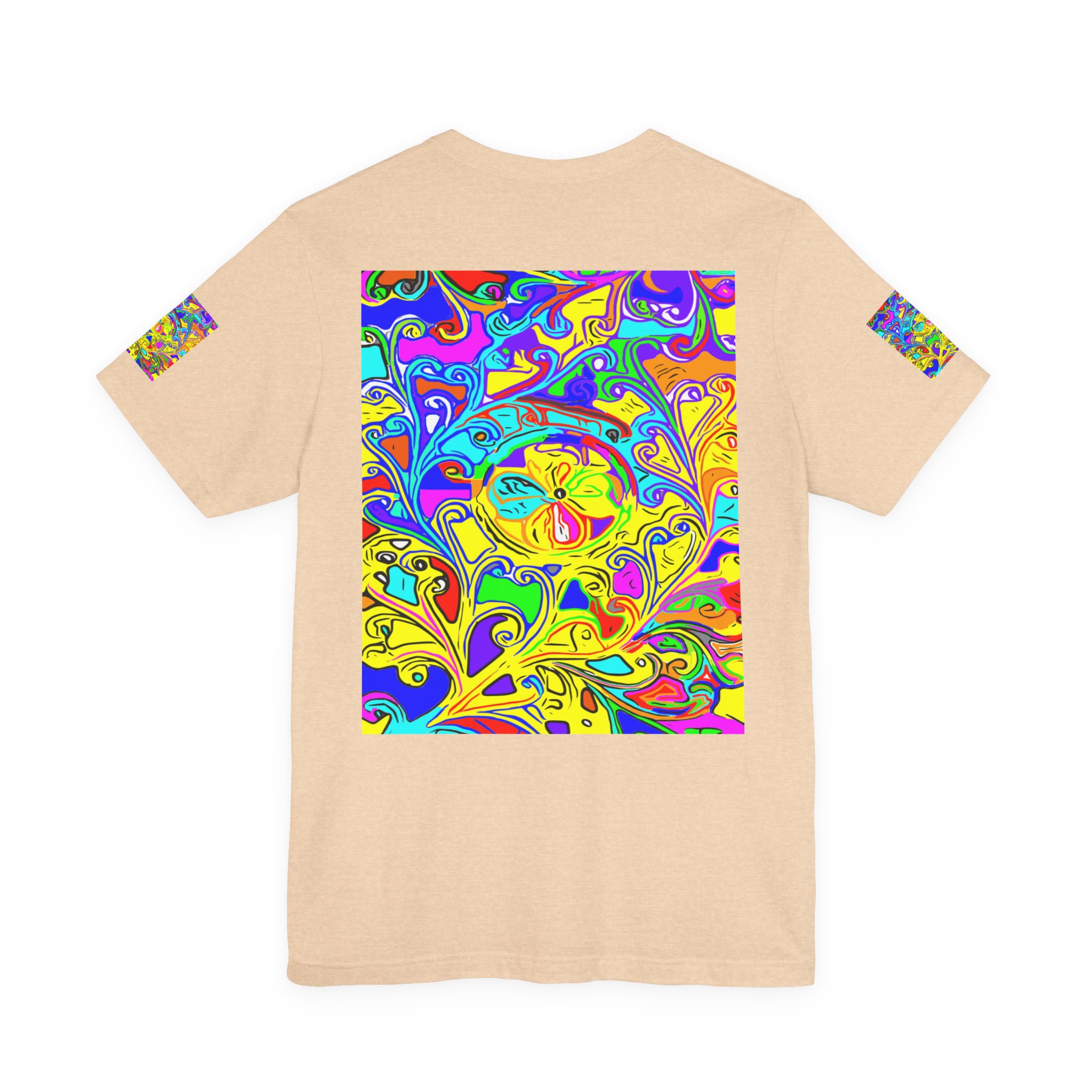 Psychedelic Swirl T-Shirt — Vibrant Retro Abstract Art Tee - Image 18